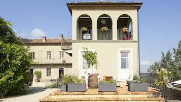 Fassade der Unterkunft