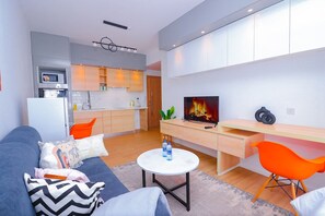 Comfort Studio | Living area - Lux Suites Havana Studio Apartments (Nairobi)