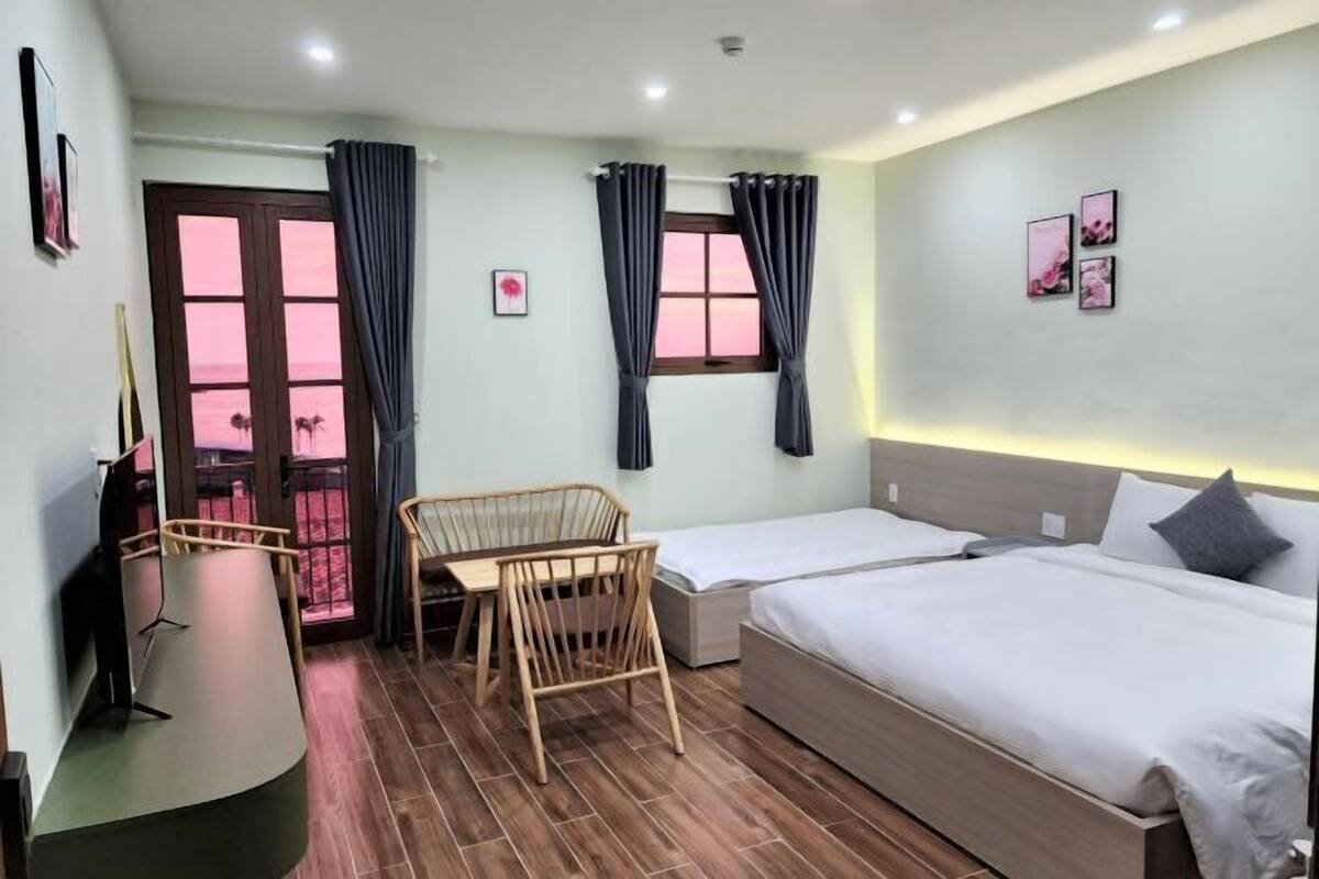 1 Schlafzimmer, Pillowtop-Betten, Minibar, Schreibtisch