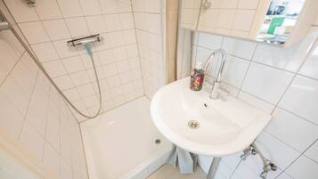 Shower, hair dryer