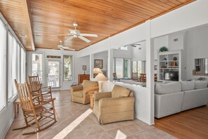 Living area - New to VRBO - Resort Access Included! (Fripp Island)