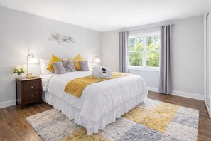 1 makuuhuone, työpöytä, silitysrauta/-lauta, ilmainen Wi-Fi