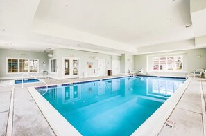 Indoor pool, outdoor pool
