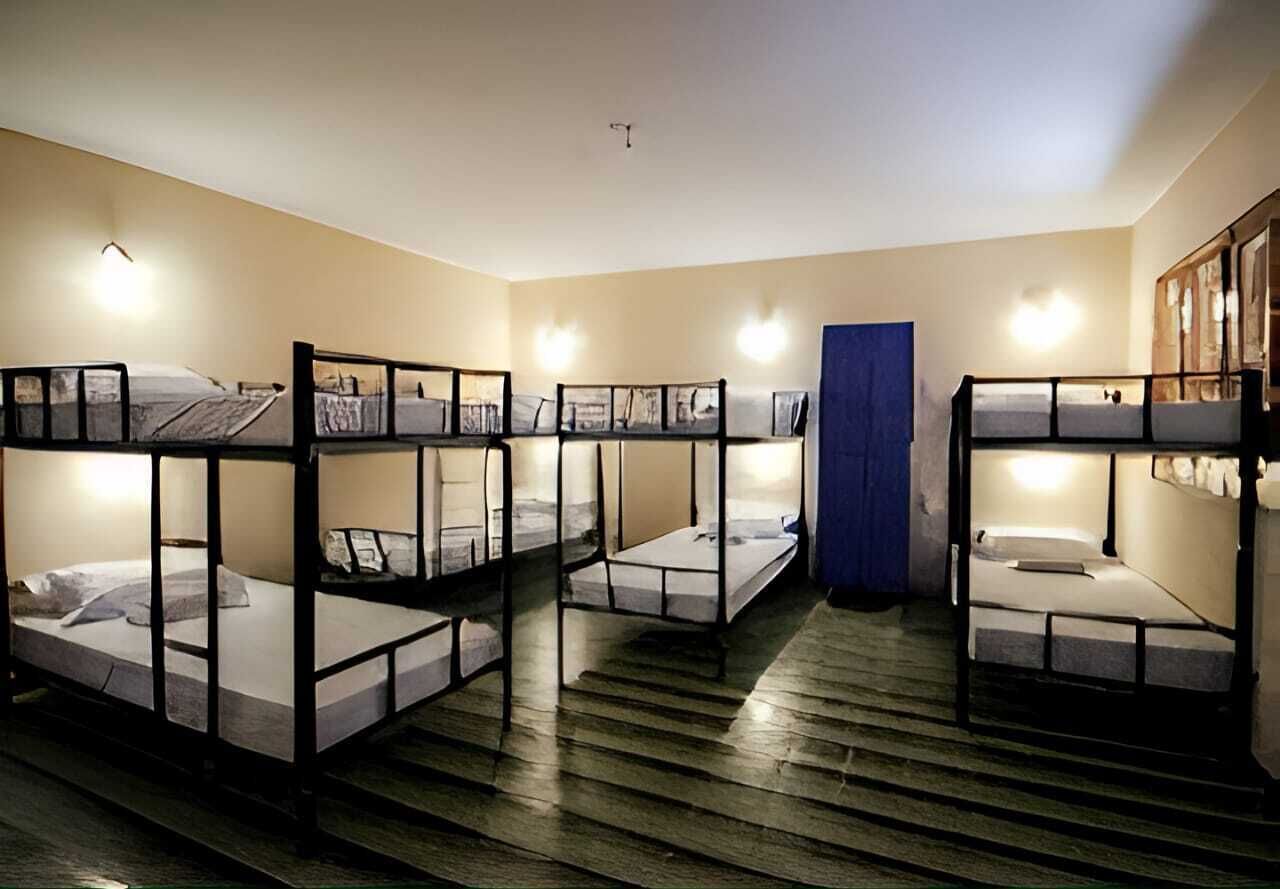 Dormitório compartilhado econômico, 1 quarto, ar-condicionado, no andar executivo | Roupas de cama de algodão egípcio, roupas de cama premium, escrivaninha