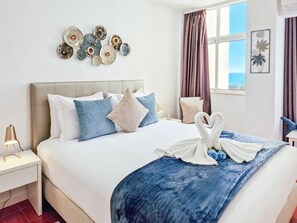 Iron/ironing board, free WiFi, bed sheets