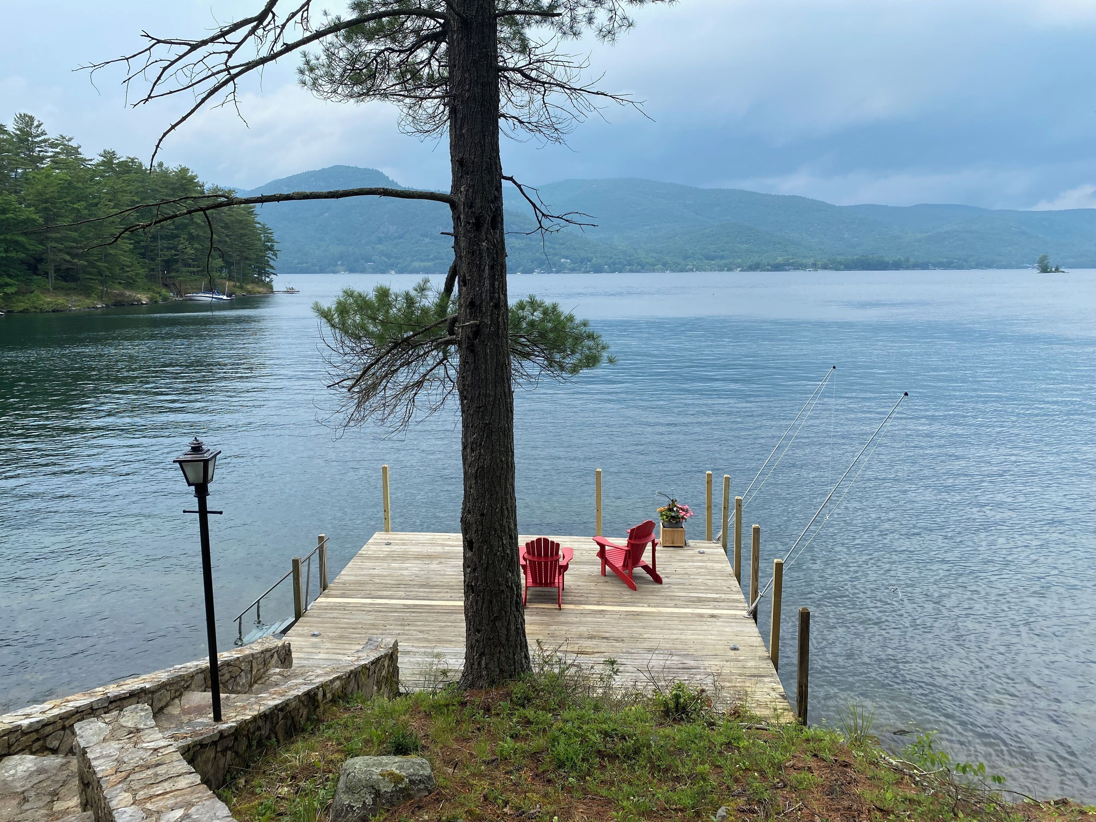 Waterfront Adirondack Home on Lake George