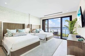 6 bedrooms, desk, iron/ironing board, travel crib - 4-Module Hideaway with Dual-Level Infinity Pool (Liberia)