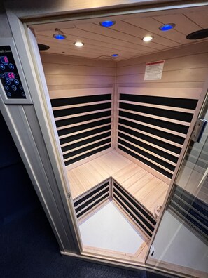 Sauna - Charming east side home with gym, sauna and outdoor TV for RNC! (Milwaukee)