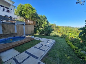 Familien-Ferienhütte | Terrasse/Patio
