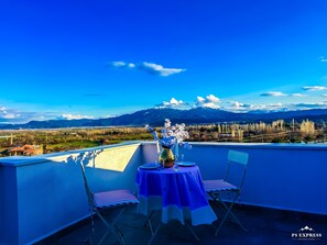 Panoramic Apartment, 1 Bedroom | Terrace/patio - gölhisar mavi konak apart otel (Golhisar)