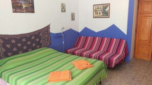 Basic Double Room | 1 bedroom, iron/ironing board, free WiFi, bed sheets