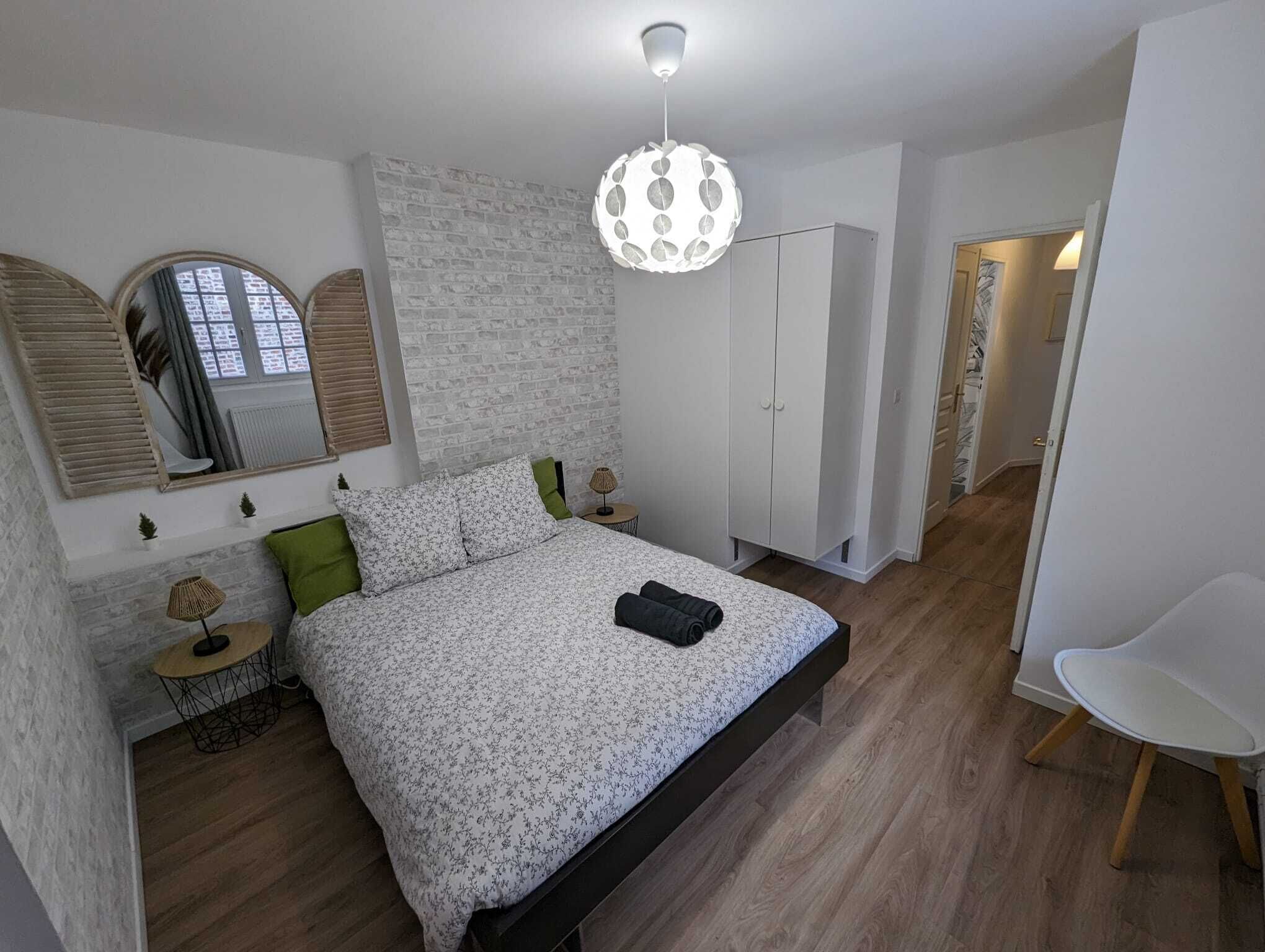 2 chambres, Wi-Fi, draps fournis