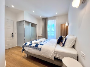 1 chambre, literie de qualité supérieure, Wi-Fi gratuit, draps fournis