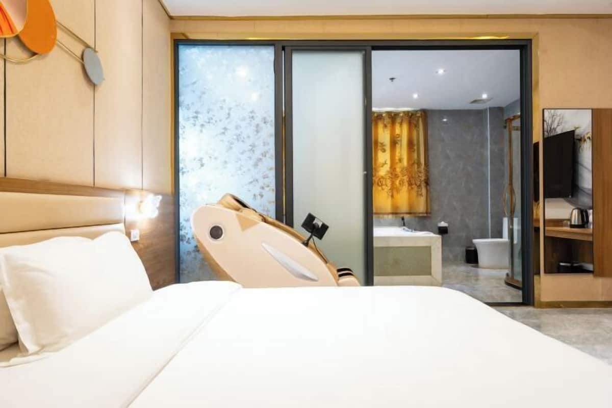 Luxe beddengoed, individueel gedecoreerd, individueel gemeubileerd