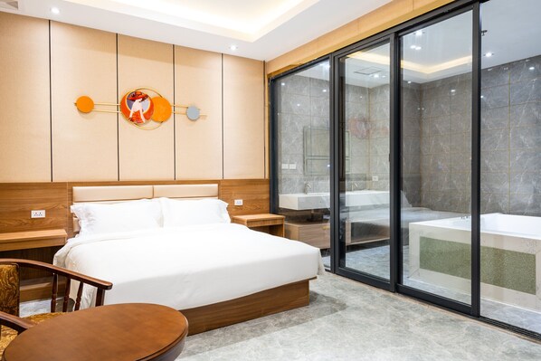 Literie de qualité supérieure, décoration personnalisée