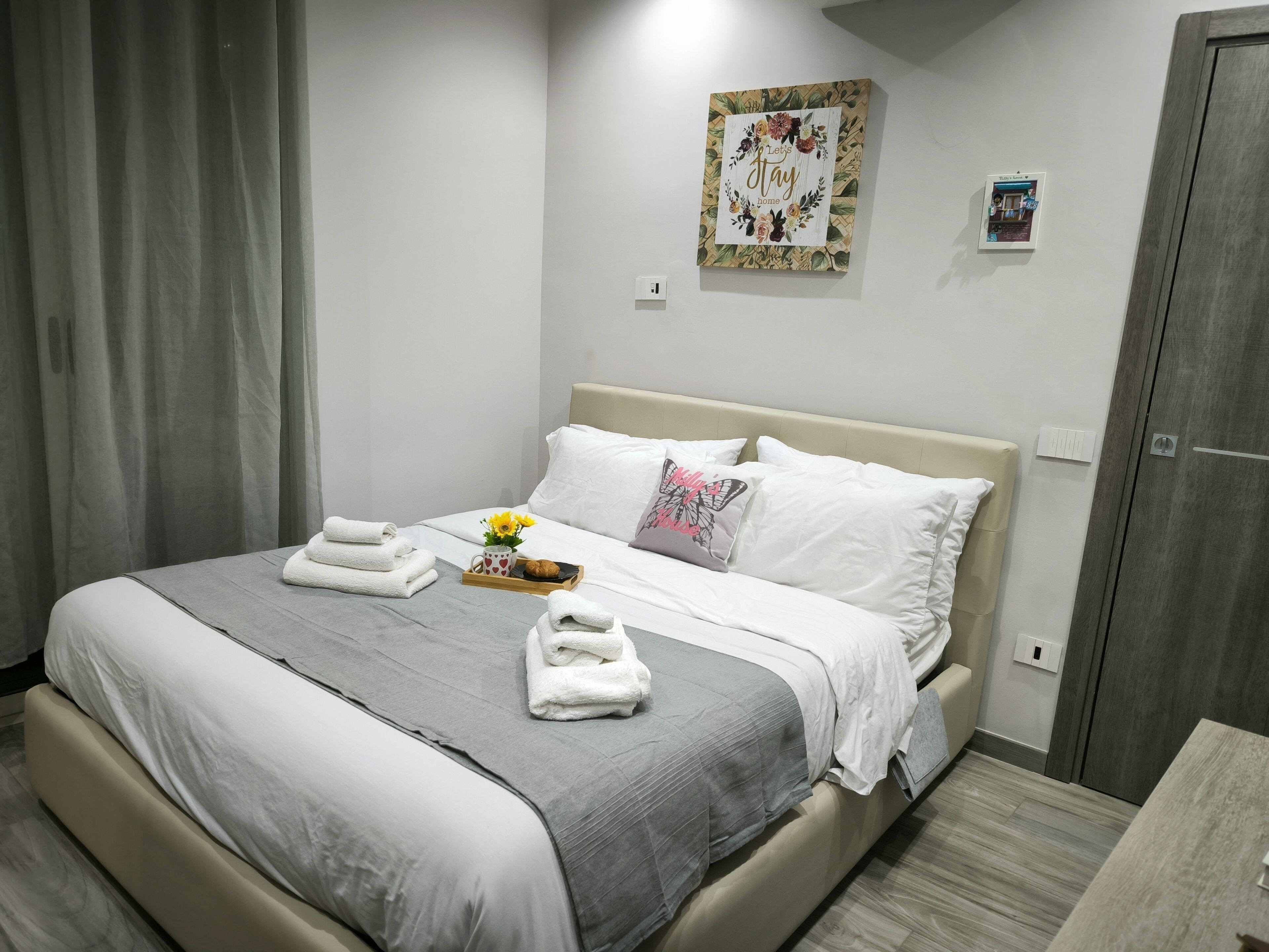 2 chambres, fer et planche à repasser, lit parapluie, Wi-Fi gratuit