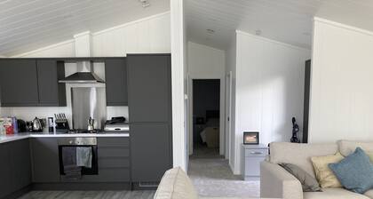 Beach Base Lodge. Perfect place to explore North Cornwall and the Seven Bays.