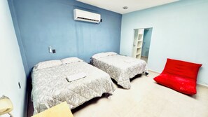 2 habitaciones, tabla de planchar con plancha y wifi gratis