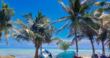 Caracol Pequeño Loft en Mahahual, Rodeado de Naturaleza, muy Cerca del mar