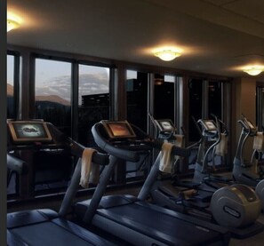 Fitness facility - Ski- in ski-out luxury condo at Grand Lodge on Peak Seven in Breckenridge (Breckenridge)