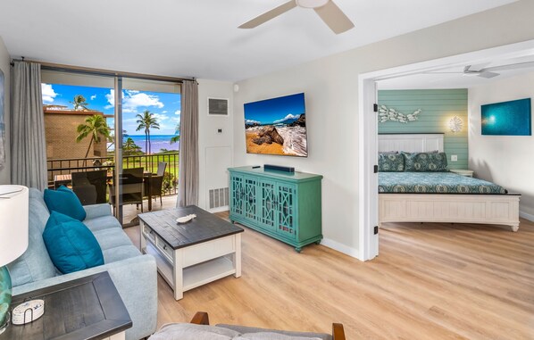 Luxury Apartment | 1 bedroom, premium bedding, individually decorated - Deluxe Oceanside Resort Vistas (Kihei)