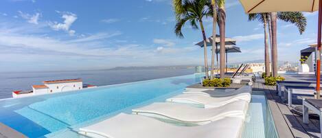 Una piscina climatizada
