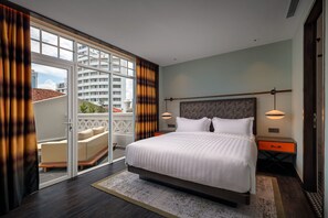 Suite (Colonial Suite) | Premium bedding, in-room safe, individually decorated - The George Penang By The Crest Collection (George Town)