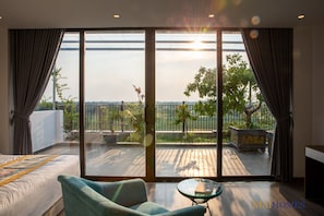 Leilighet – deluxe | Terrasse/patio