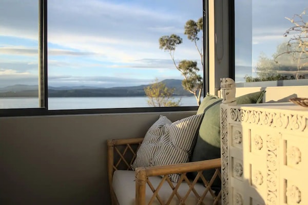 Window seat, enjoy your coffee right here.