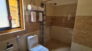 Ducha, cabezal de ducha tipo lluvia, artículos de tocador gratuitos