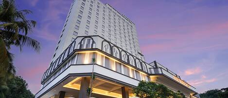 Fassade der Unterkunft