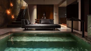 Separate bathtub and shower, hair dryer, bathrobes, slippers