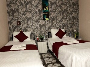Economy Twin kamer, meerdere bedden | Gratis wifi, beddengoed