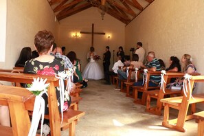 Indoor wedding