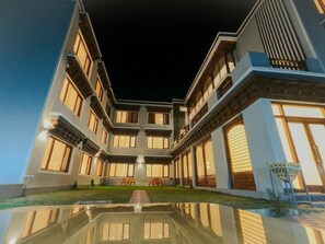 Fassade der Unterkunft