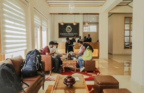 Sitzecke in der Lobby