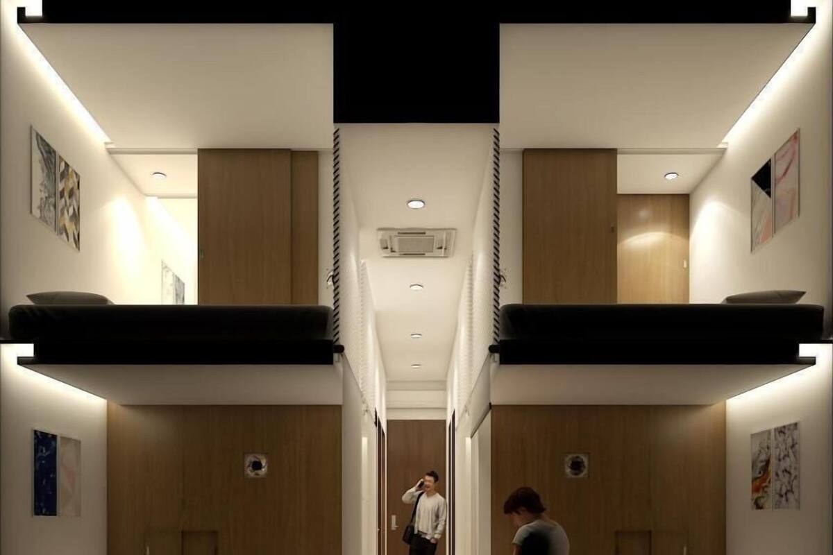 Shared Dormitory | In-room safe, blackout curtains, iron/ironing board (on request)