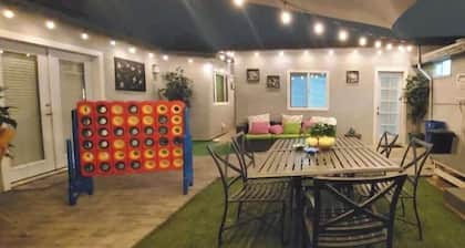 Central Phoenix Casita w/beautiful patio (Unit C)