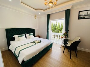 Deluxe-Doppelzimmer | Hochwertige Bettwaren, Daunenbettdecken, Pillowtop-Betten