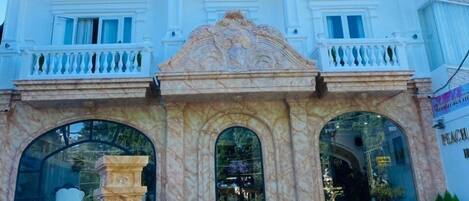 Façade de l’hébergement