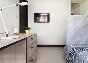 Economy appartement, 1 tweepersoonsbed | 1 slaapkamer, beddengoed