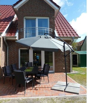 Outdoor dining - Holiday home Manders (Horumersiel)