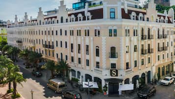 Overnatningsstedets facade