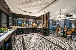 Komplett frokost er inkludert hver dag