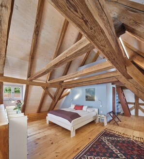 Design-Haus, Mehrere Betten, Nichtraucher, allergikerfreundlich | 1 Schlafzimmer, hochwertige Bettwaren, individuell dekoriert