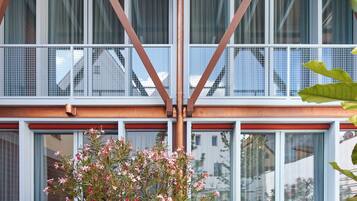 Design-Maisonette, 1 Queen-Bett, Nichtraucher, allergikerfreundlich | Terrasse/Patio