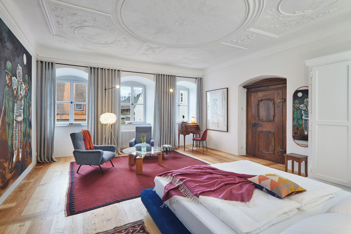 Design Double Room, 1 King Bed, Non Smoking, Bathtub | View from room