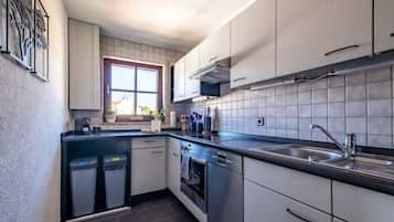 Kühlschrank, Herdplatte, Geschirrspüler