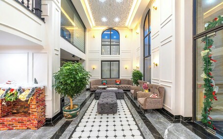 Sala de estar en el lobby