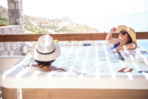 Idromassaggio all'aperto